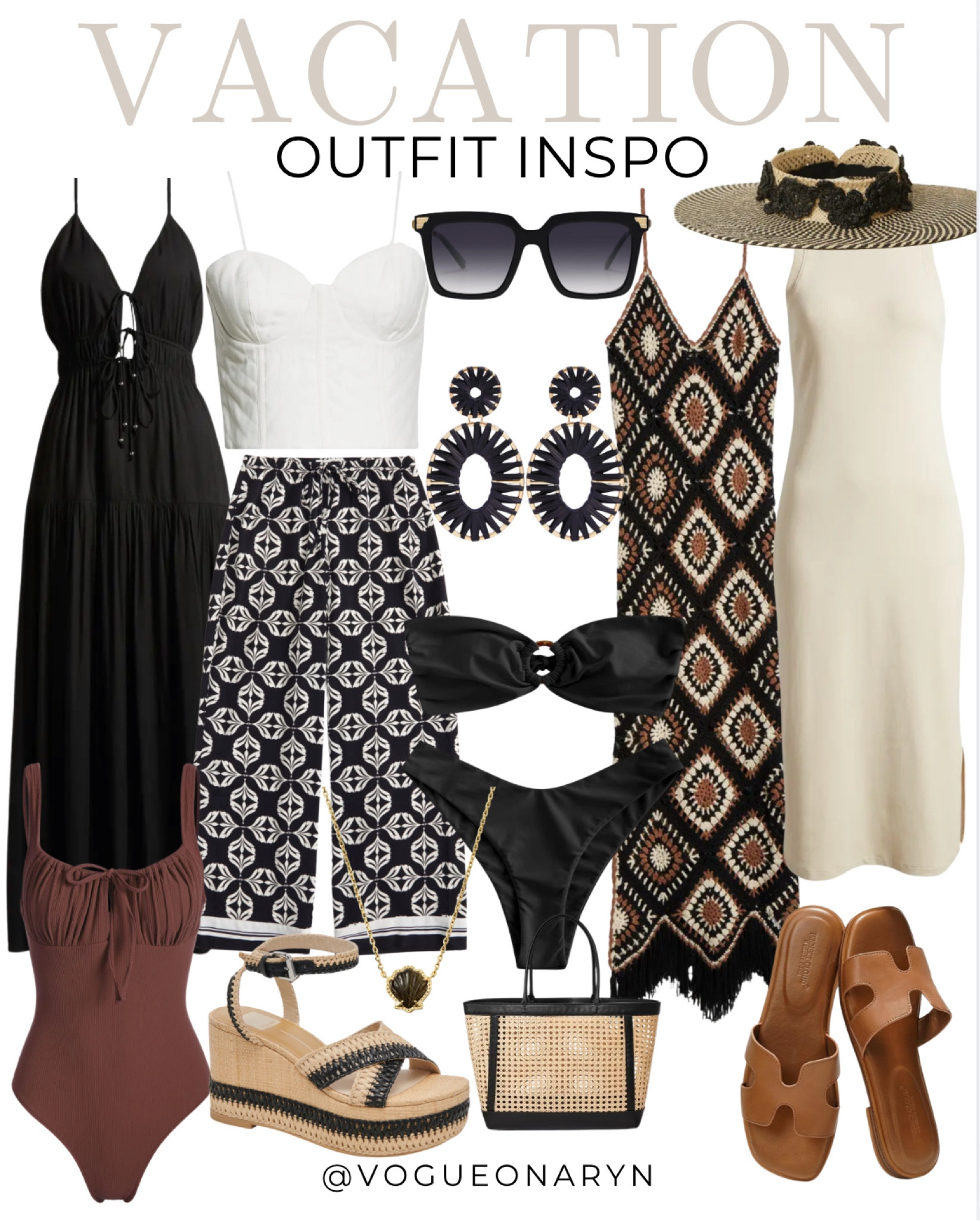 Vacation outfits , Nordstrom dress , black dress, maxi dress, amazon bikini , amazon swimwear , amazon fashion , sandals , spring break outfits , cruise outfits 

#LTKTravel #LTKFindsUnder50 #LTKSwim