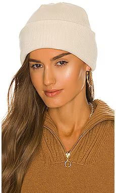 DONNI. Pearl Beanie in Creme from Revolve.com | Revolve Clothing (Global)