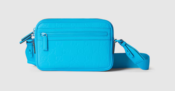 GG rubber-effect crossbody bag | Gucci (US)