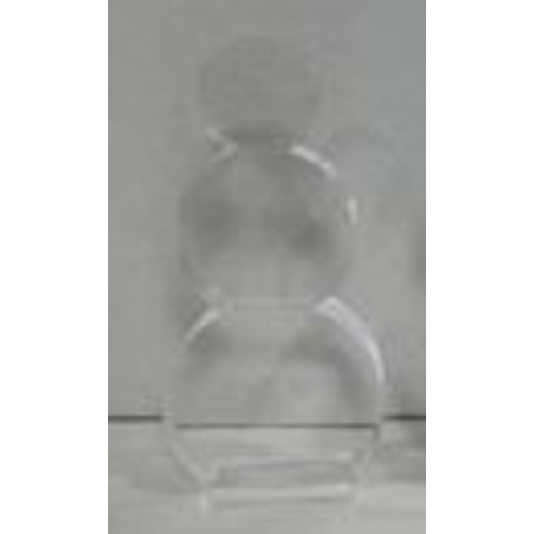 Acrylic Snowman Christmas Tabletop Decoration, Clear, 10", by Holiday Time | Walmart (US)