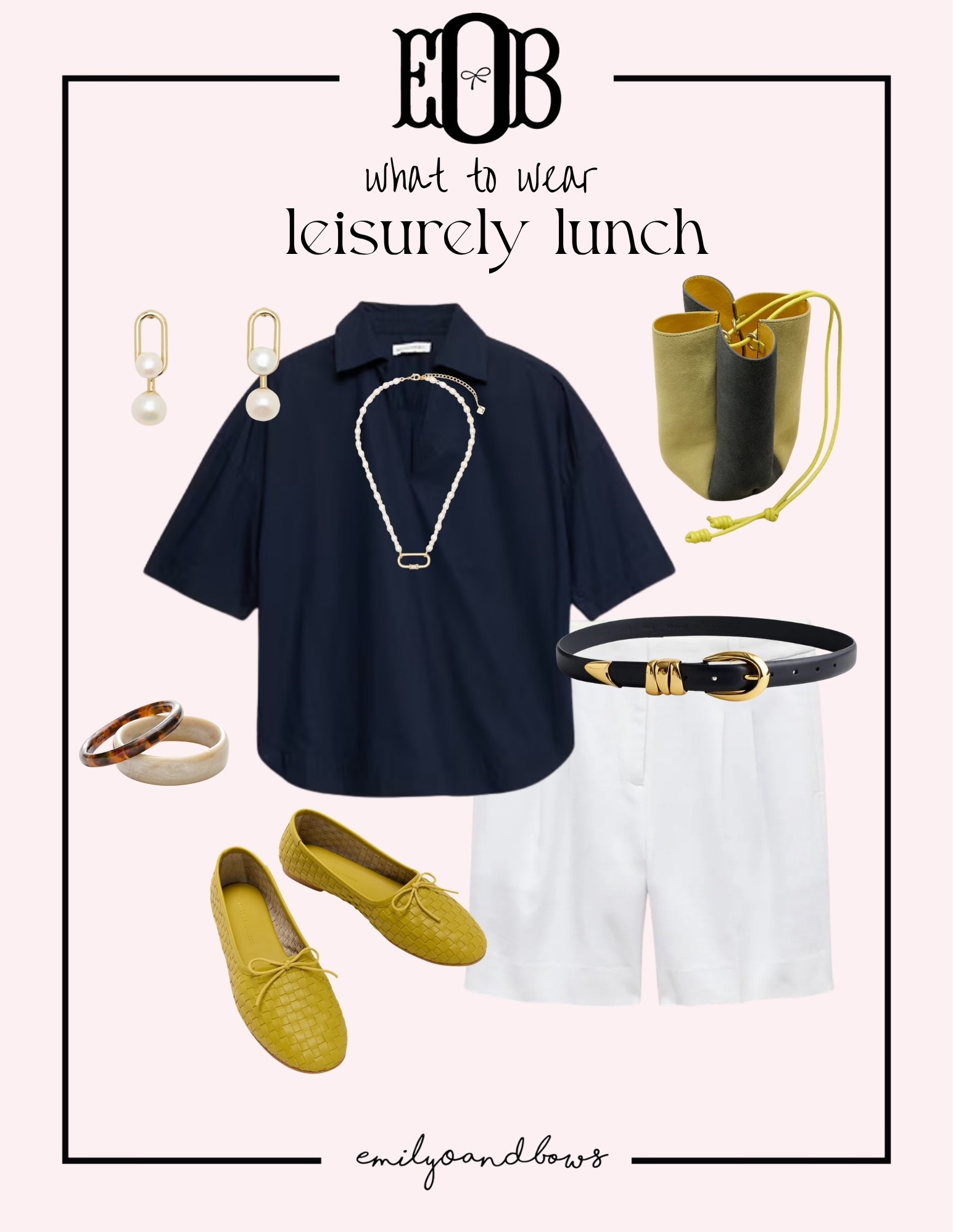What to wear to a leisurely lunch! 