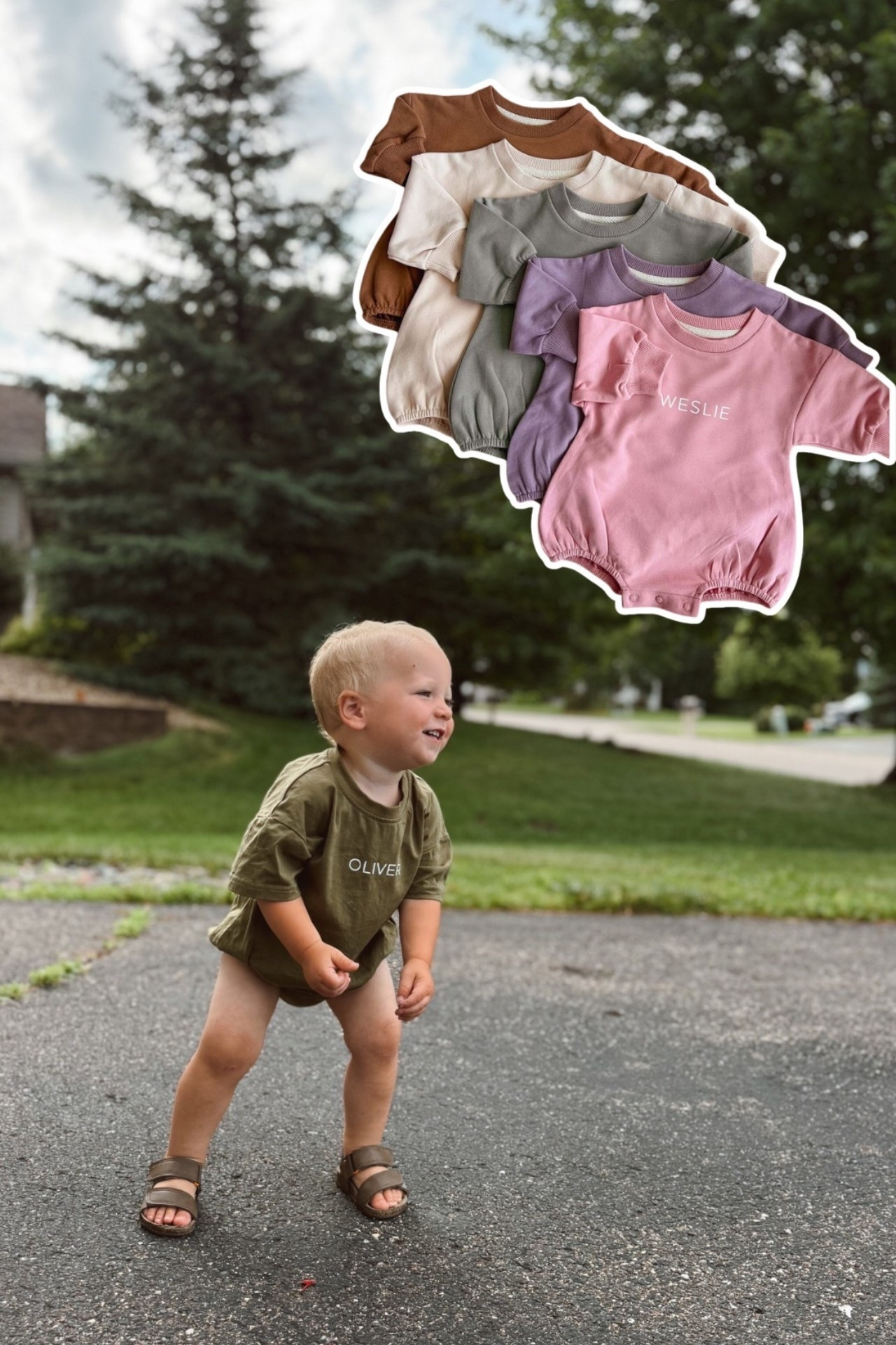 CUTEST! Code CJ20 for 20% off!

I love these bubble rompers! They’re also available in sweatshirts 😍

Toddler outfit, baby outfits  
Baby outfit, baby outfits

#LTKmomlife #LTKBaby #LTKKids