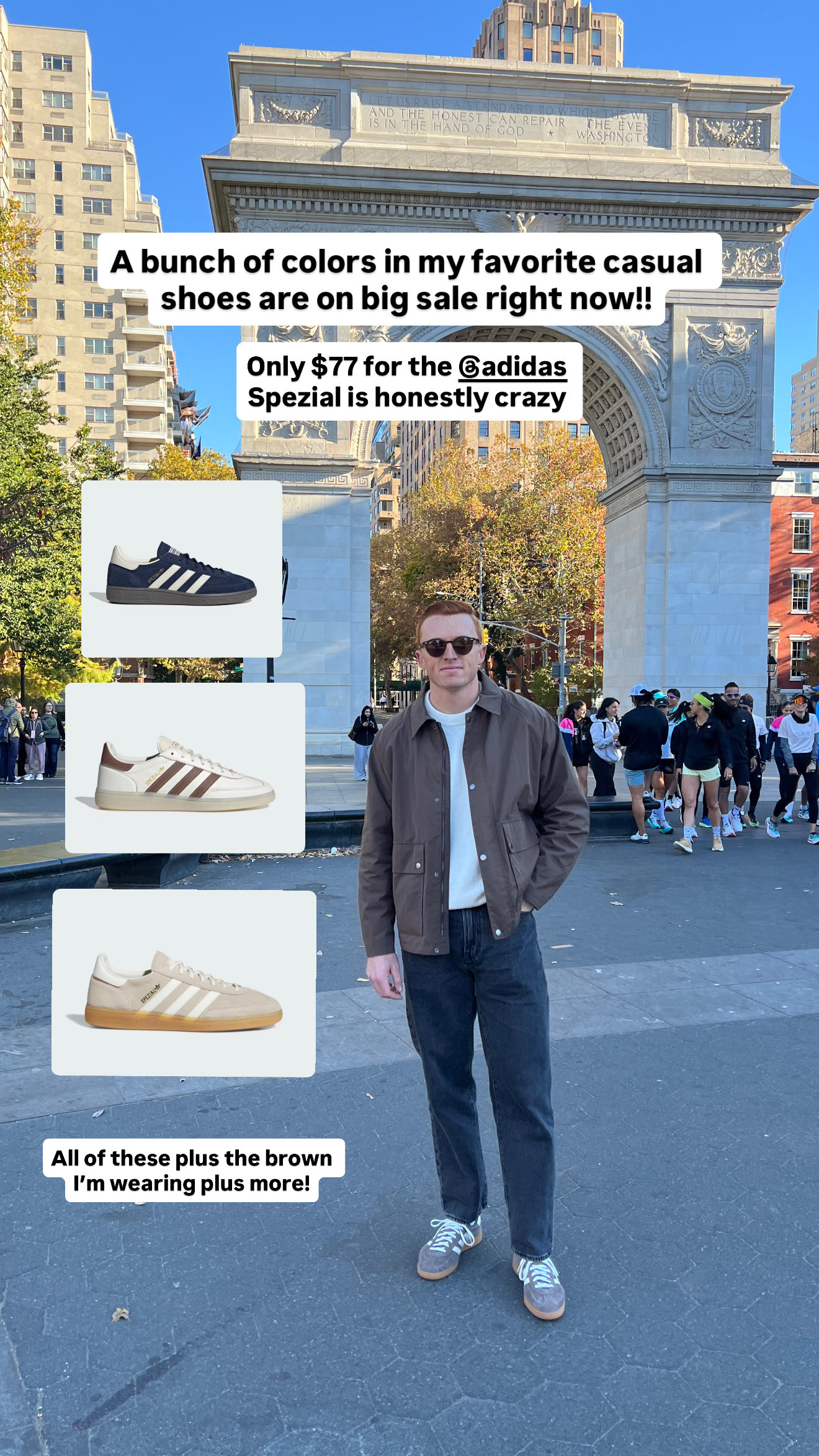 SO many good colors in my favorite casual shoes on sale right now! Only $77 with code FALL. 

I wear a TTS size 10 in mens. the brown are a women's colorway and I wear an 11.  

 #LTKMens