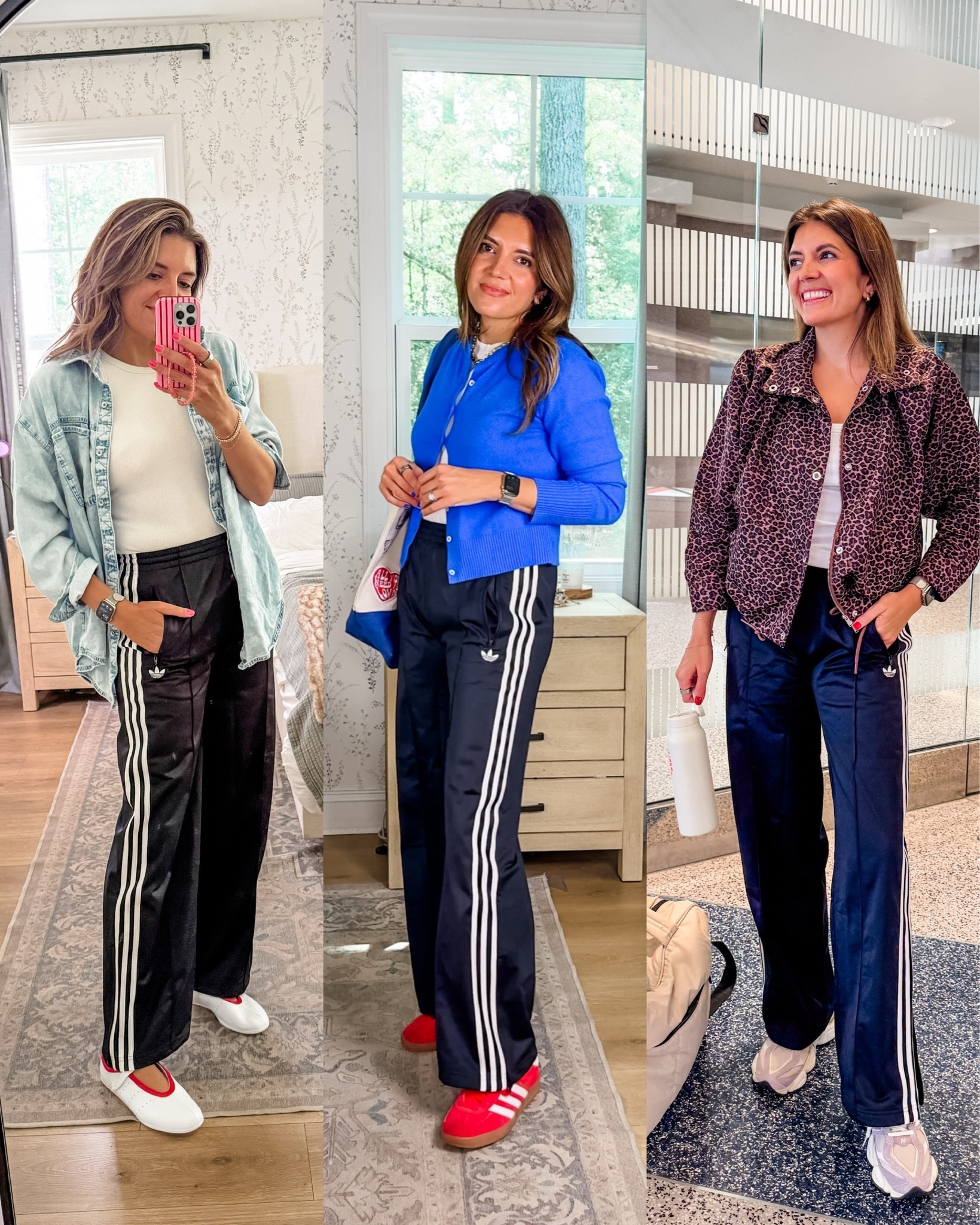 Viral adidas track pants three ways! I’ve been wearing them nonstop! I’m 5’7” and wear a size small. Found them on sale!

#LTKSaleAlert #LTKTall #LTKOver40