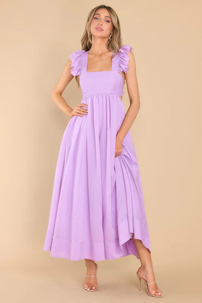 Simply Darling Lavender Maxi Dress | Red Dress 