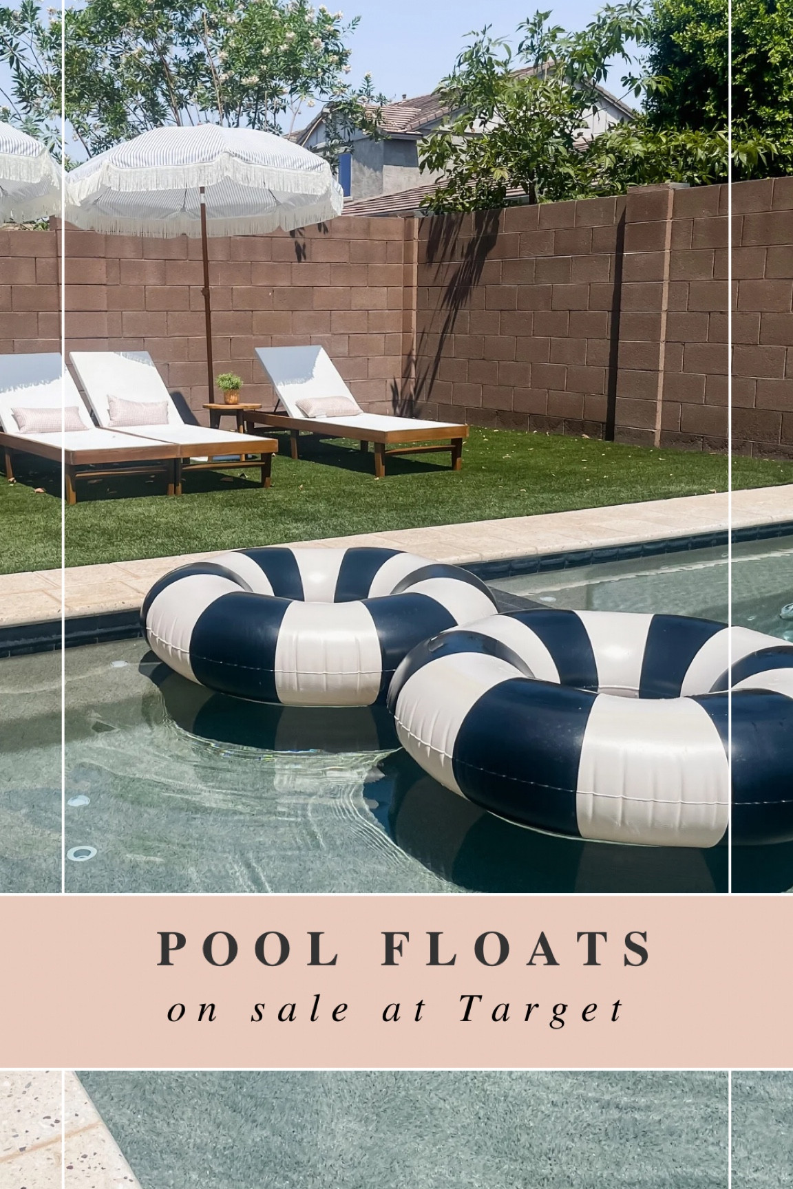 My Target striped pool floats are on sale for only $7!! They come in a bunch of fun colors!!  

#LTKSummerSales #LTKHome
