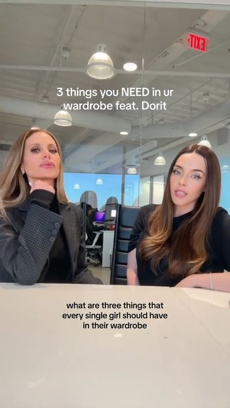 Three things you NEED in your wardrobe, featuring Dorit