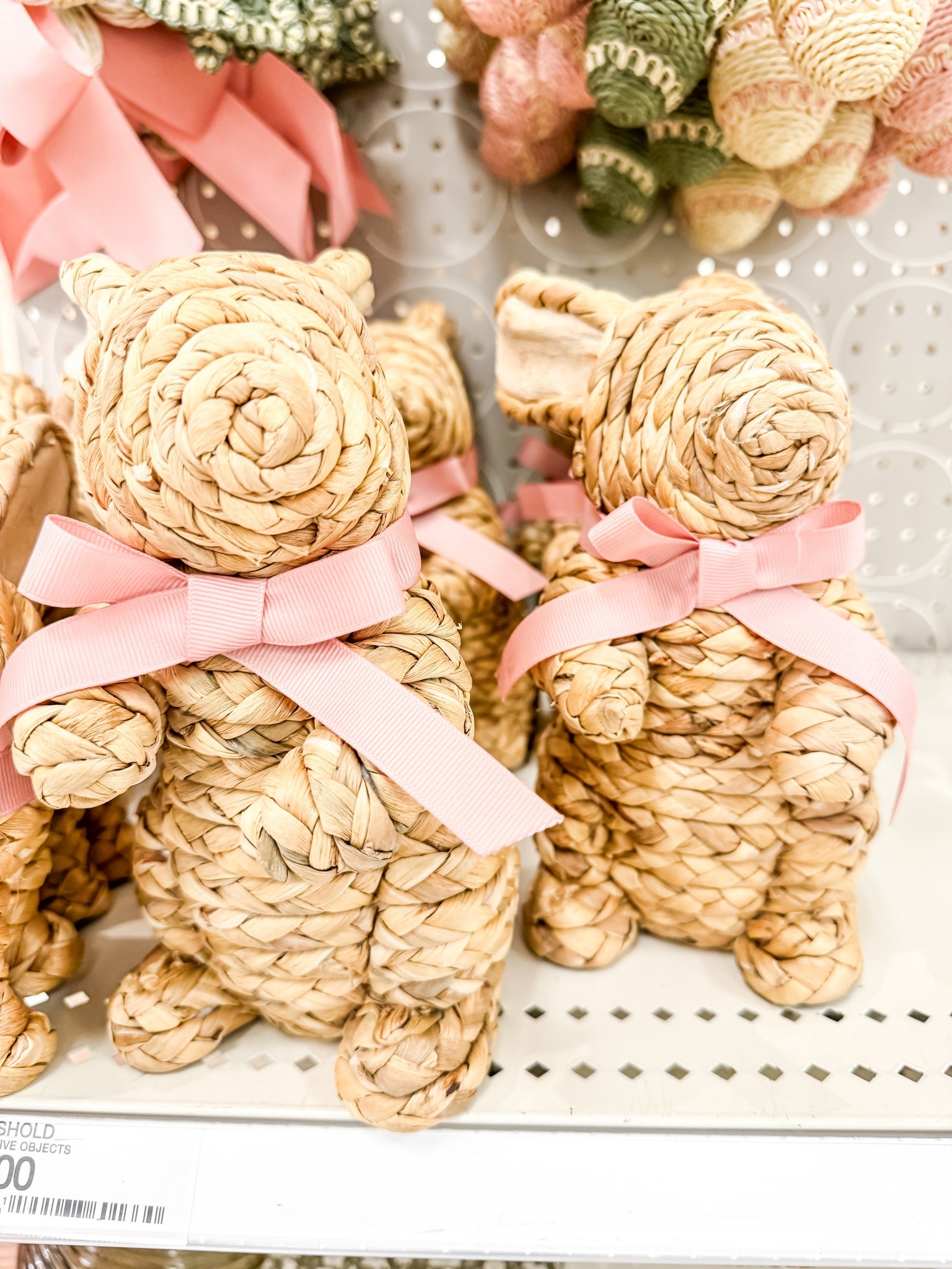 Always love these woven bunnies for Easter decorating! This year they have the cute pink bow!

#LTKHome #LTKSeasonal