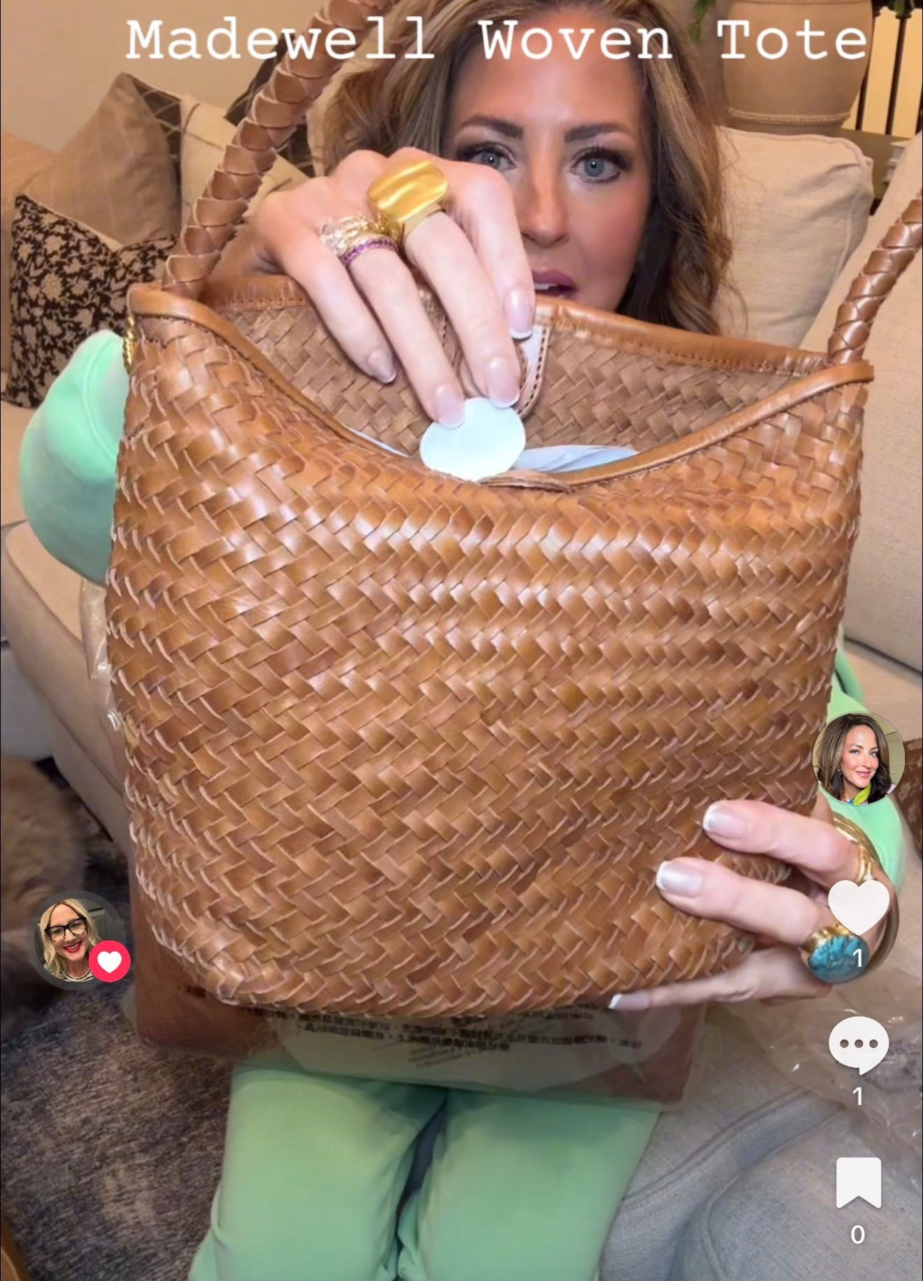 Viral Madewell Tote. It’s that girl! 