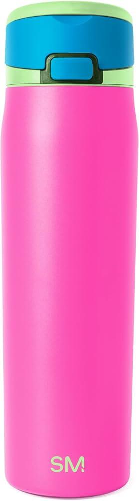 Simple Modern Mesa Loop Water Bottle with Covered Straw and Handle | 24oz Cup Holder Friendly Ins... | Amazon (US)