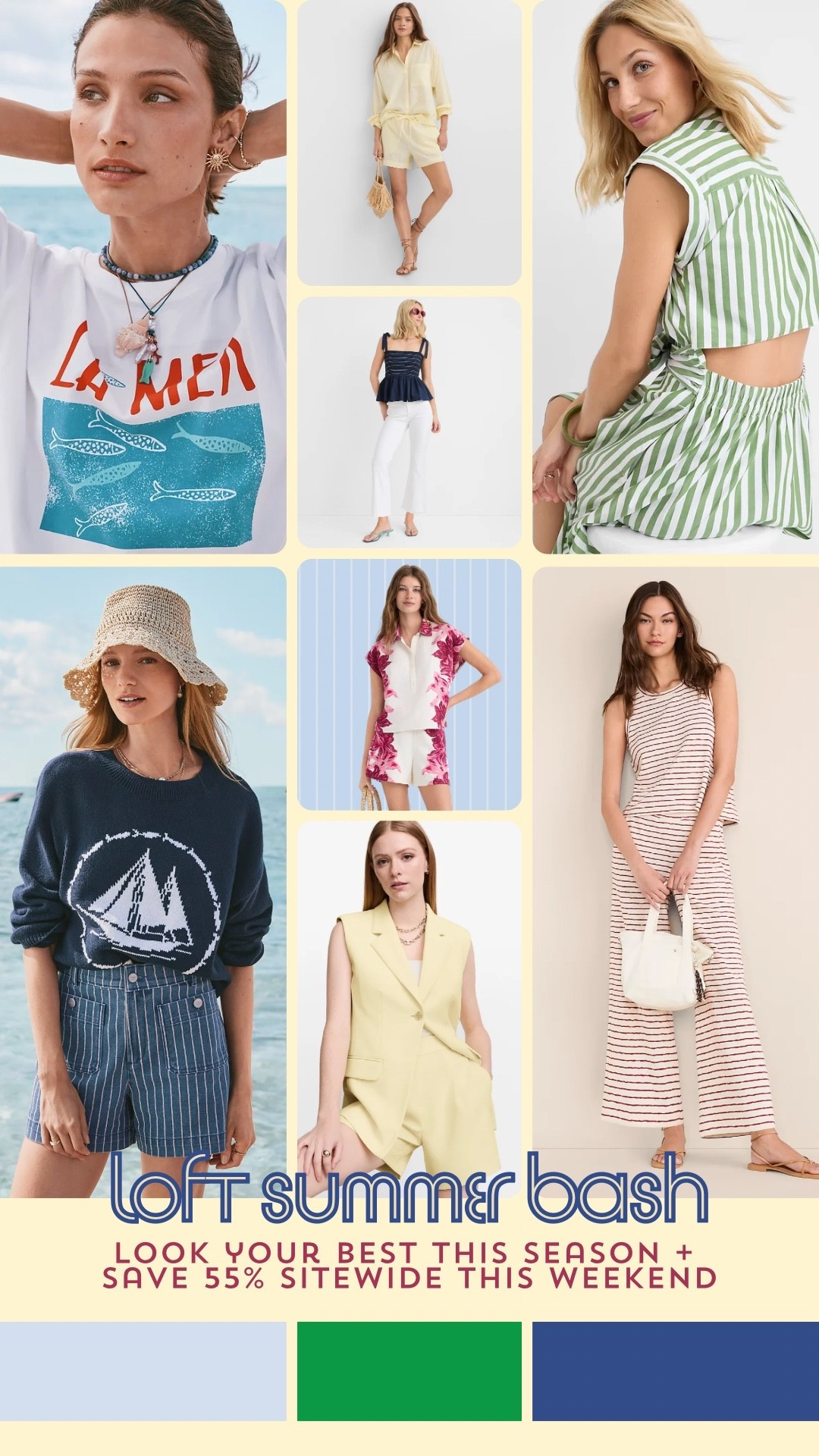 55% off summer bash sale at @loft •

#LTKootd #LTKSeasonal #LTKSaleAlert