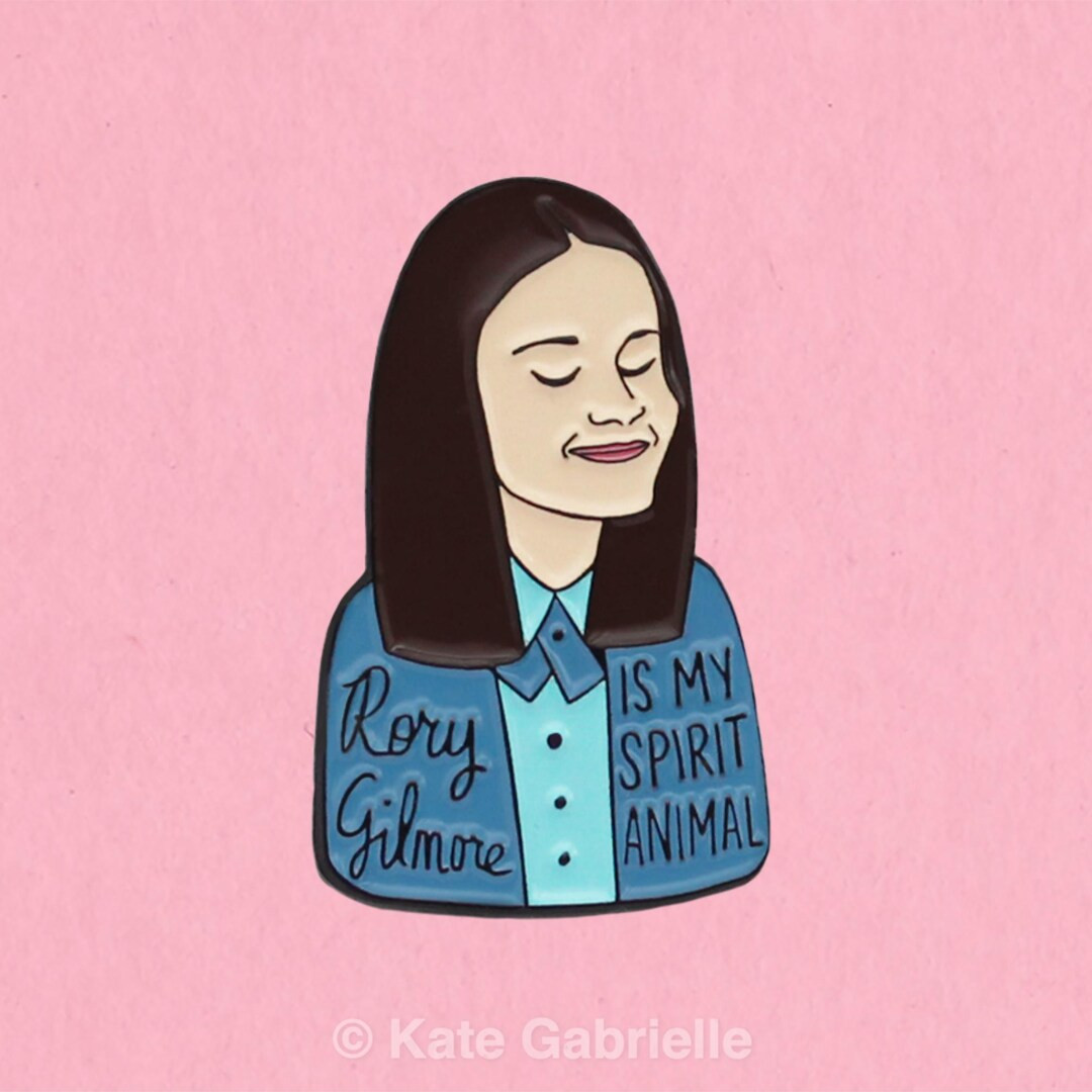 Rory Gilmore Girls Enamel Lapel Pin - Etsy | Etsy (US)