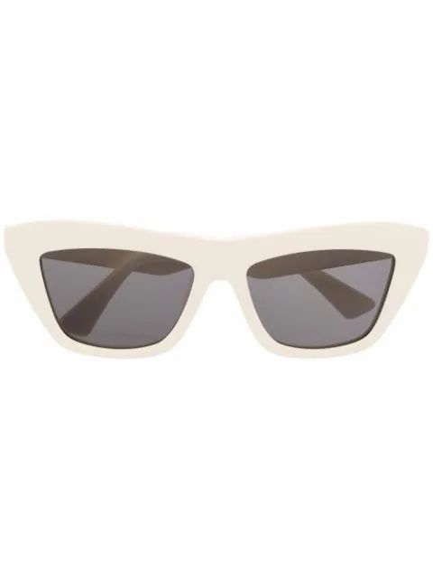 BOTTEGA VENETA EYEWEAR cat-eye Frame Sunglasses - Farfetch | Farfetch Global