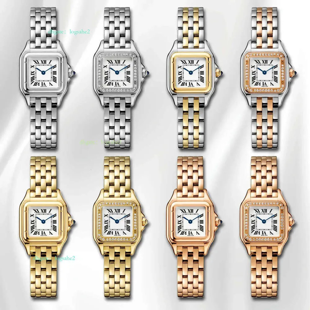 Fashion Designer Panthere watches men and women quartz movement watch diamond stainless steel Sap... | DHGate