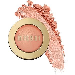 Milani Baked Blush - Luminoso (0.12 Ounce) Cruelty-Free Powder Blush - Shape, Contour & Highlight... | Amazon (US)