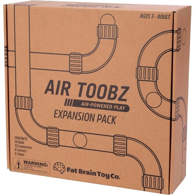 Fat Brain Toys Air Toobz Expansion Pack - Air-Powered STEM Building Toy - Kids & Teens - Walmart.... | Walmart (US)