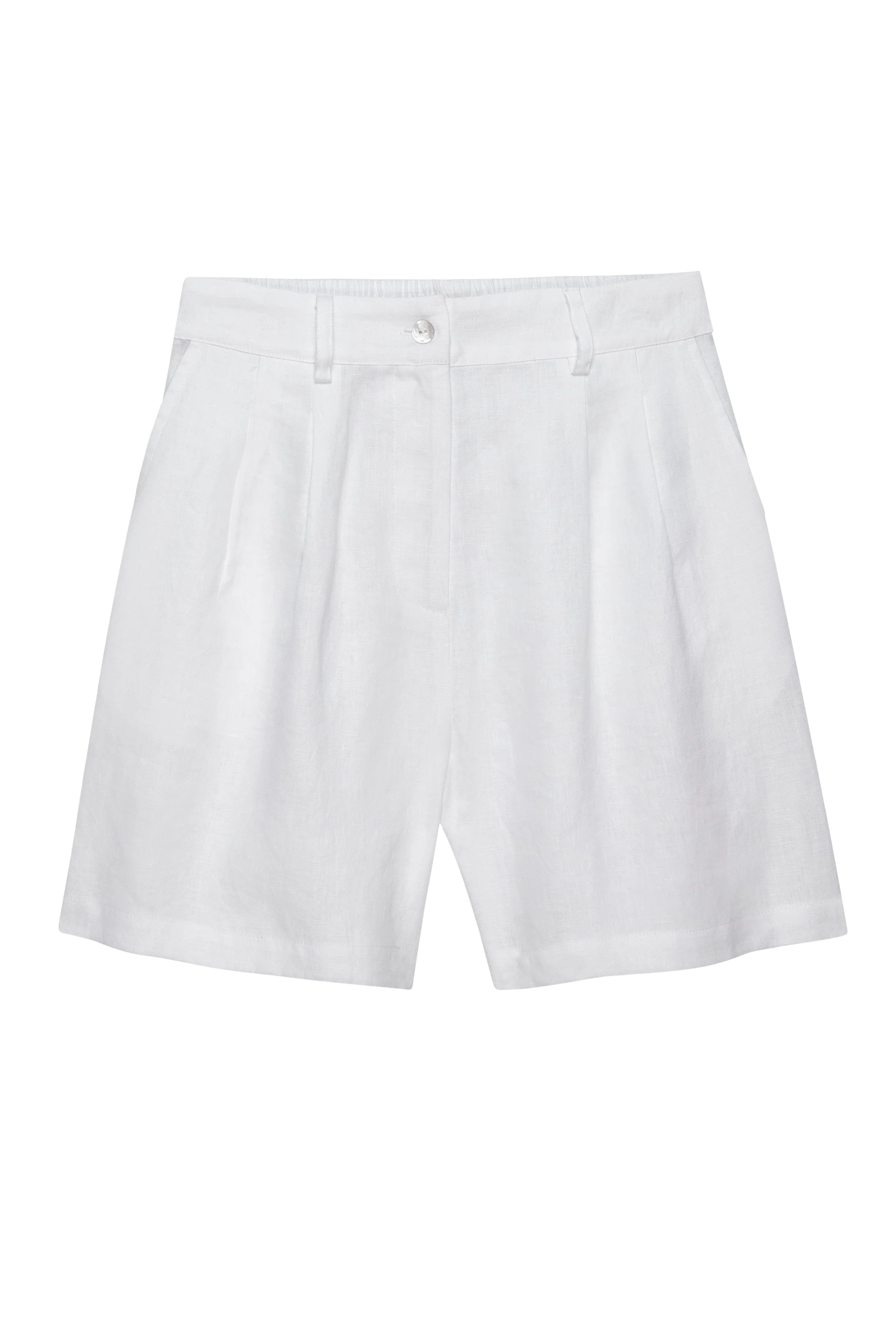 The Linen Pleated Short | DONNI.