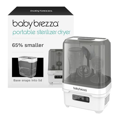 Baby Brezza Portable Baby Bottle Sterilizer Dryer for Travel - Mini Sterilizer Fits Bottles, Pump Parts and Accessories | Amazon (US)