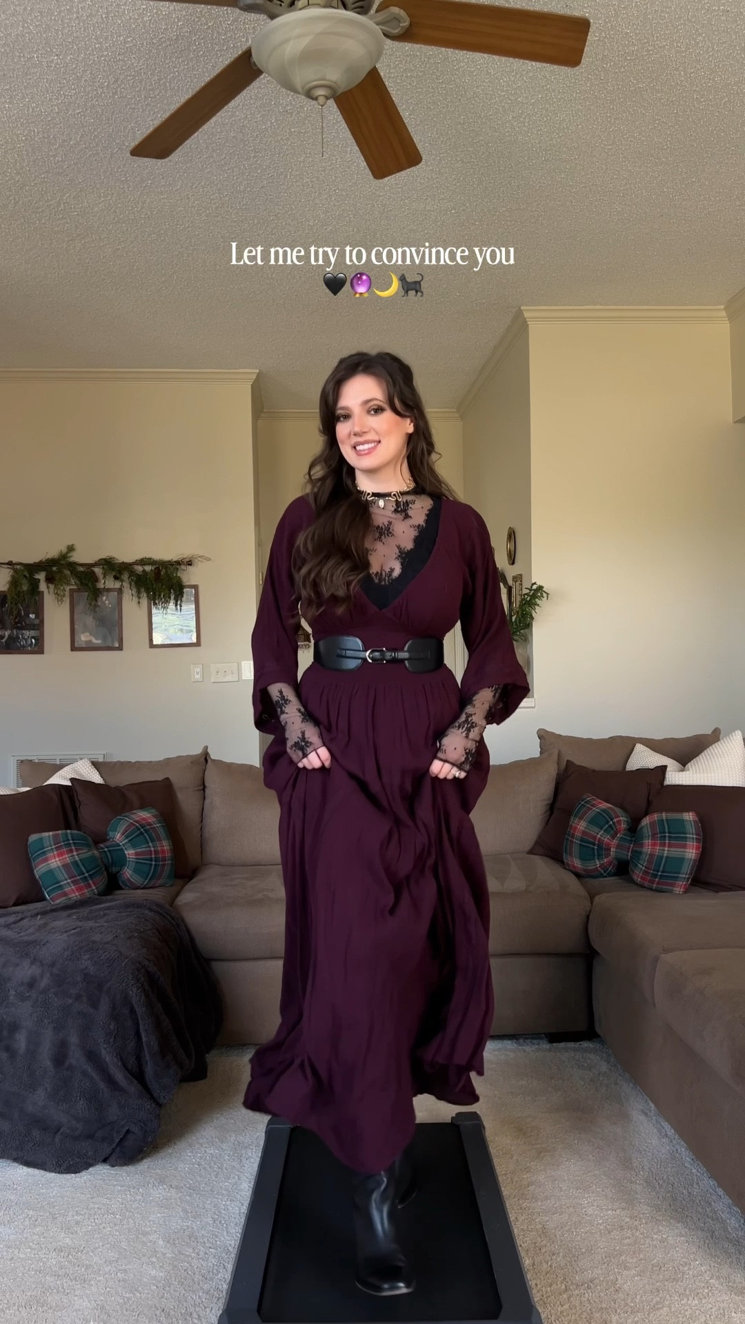 Whimsical wardrobe staples: flowy maxi dress 🖤✨🔮🌙 I wearing shade “fig"

Order true to size or one size down. Both will work! 

#LTKSeasonal #LTKootd