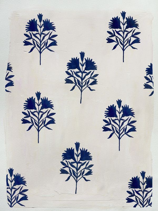 Block print  by Ruti Shaashua on Artfully Walls | Artfully Walls