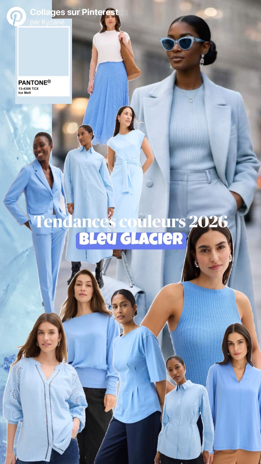 spring outfits 2026 - Spring fashion colors 2026 - ice melt outfits - inspiration couleur mode - tenues bleu glacier 

#LTKsummer #LTKspring #LTKstyletip