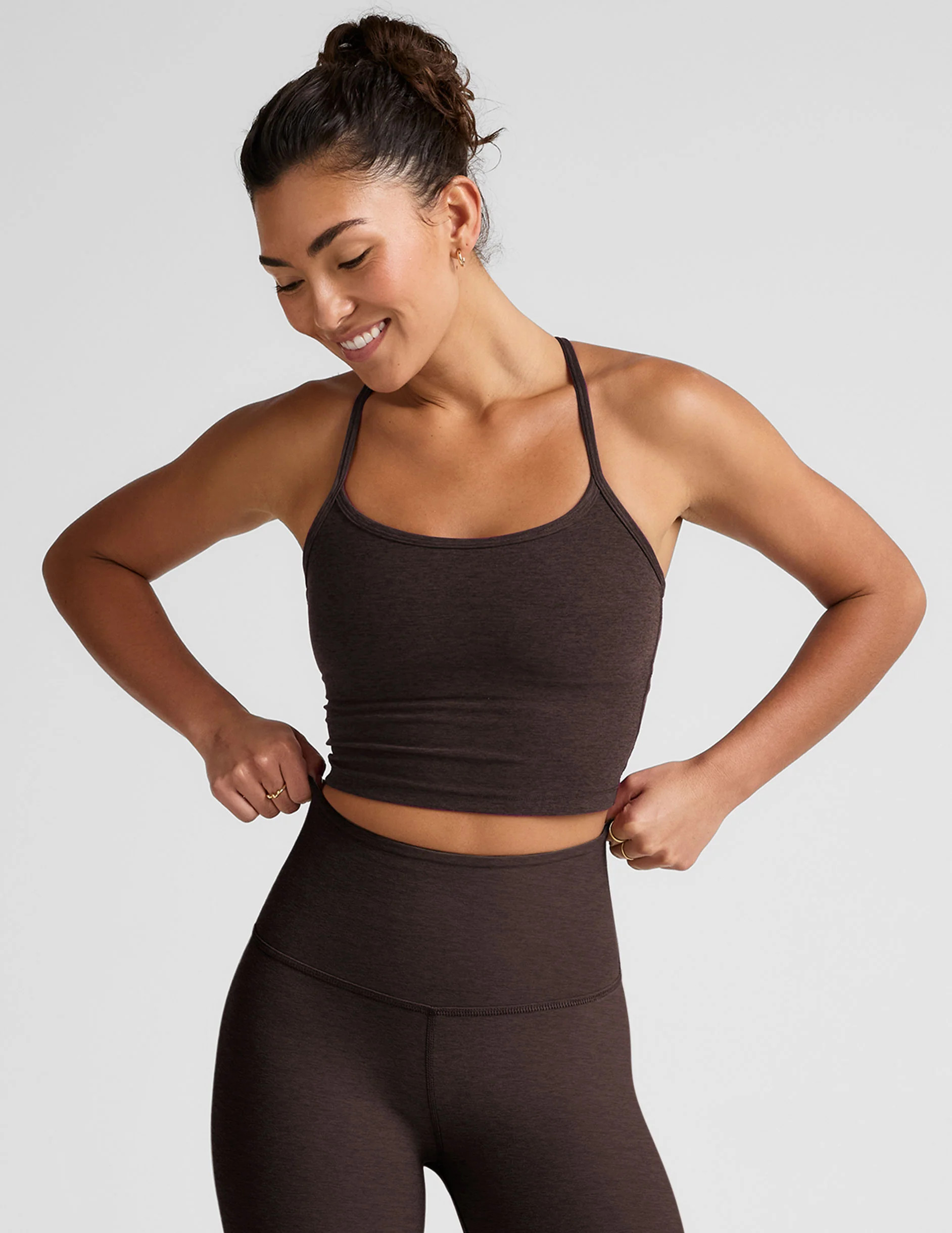 Spacedye Slim Racerback Cropped Tank | Beyond Yoga | Beyond Yoga