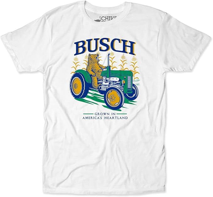 theCHIVE Busch America's Heartland Corn Beer Tee | Amazon (US)
