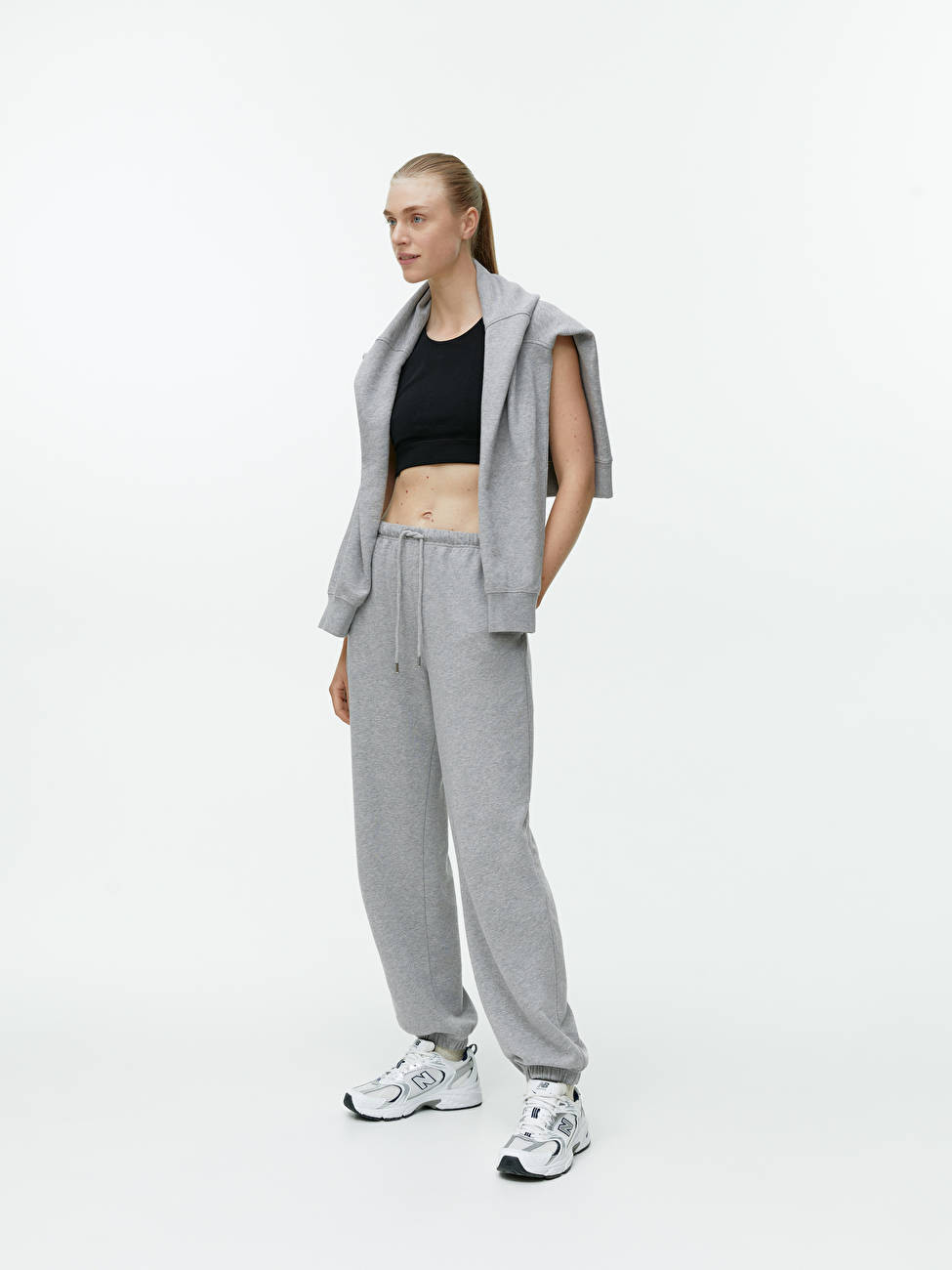 Relaxed Cotton Sweatpants | ARKET (US&UK)
