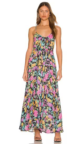 Butterfly Strappy Maxi Dress in Firefly | Revolve Clothing (Global)