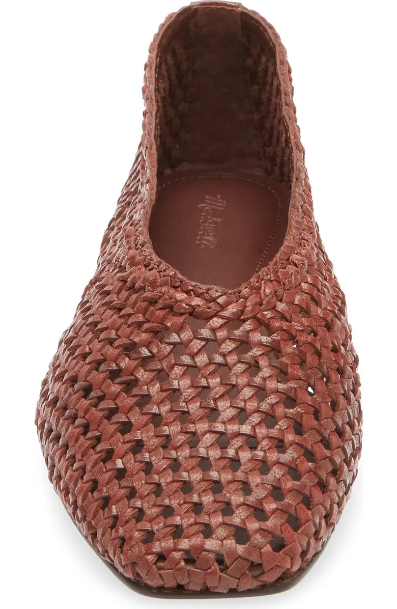 The Mylie Ballet Flat in Handwoven Leather (Women) | Nordstrom Rack
