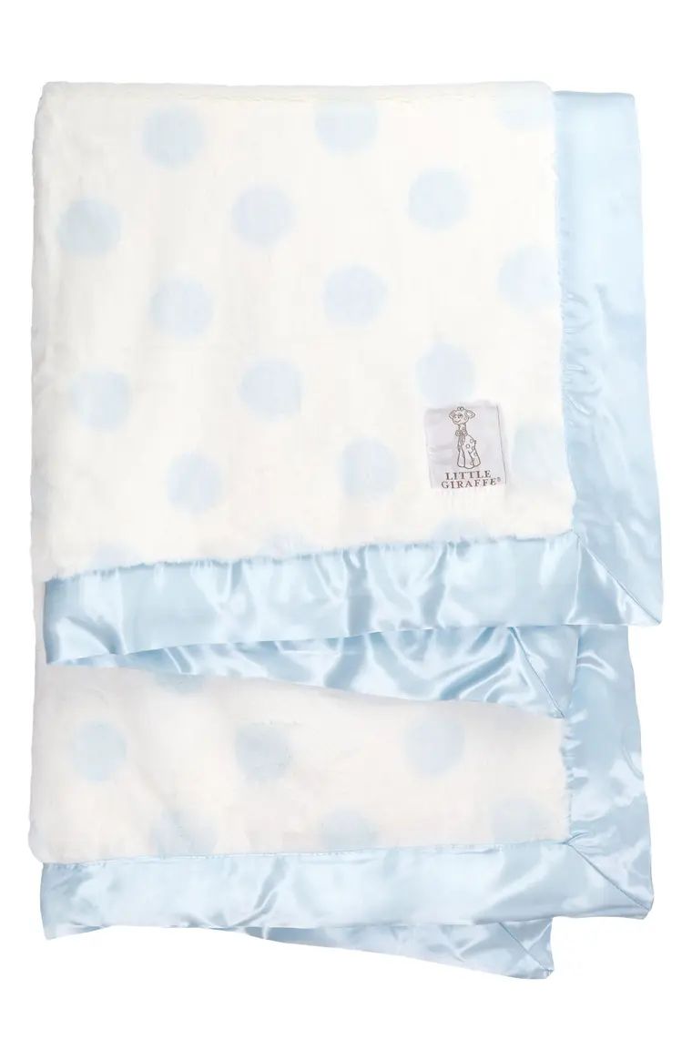 Luxe™ Dream Dot Faux Fur Baby Blanket | Nordstrom