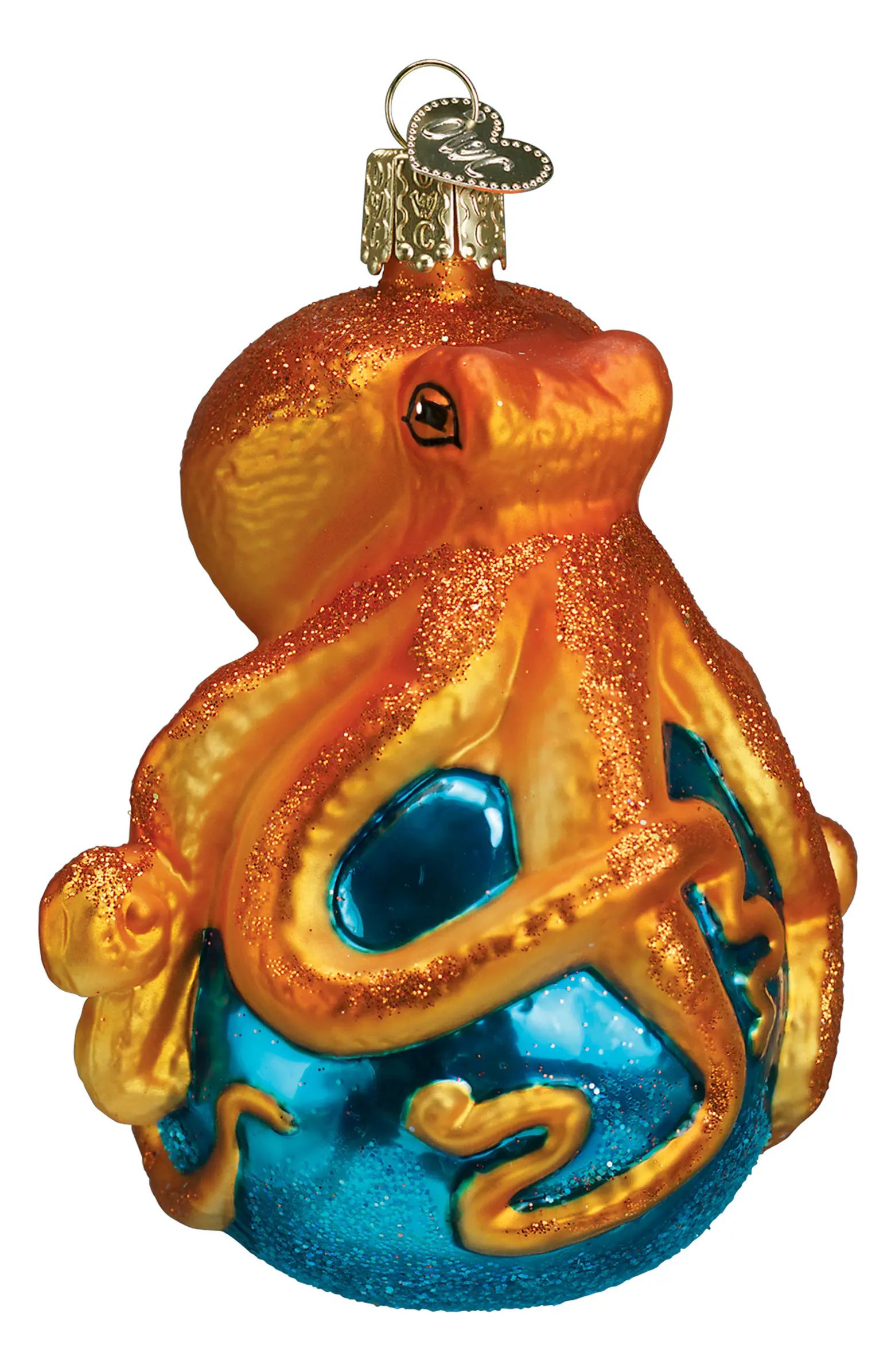 Old World Christmas Octopus Glass Ornament | Nordstrom | Nordstrom