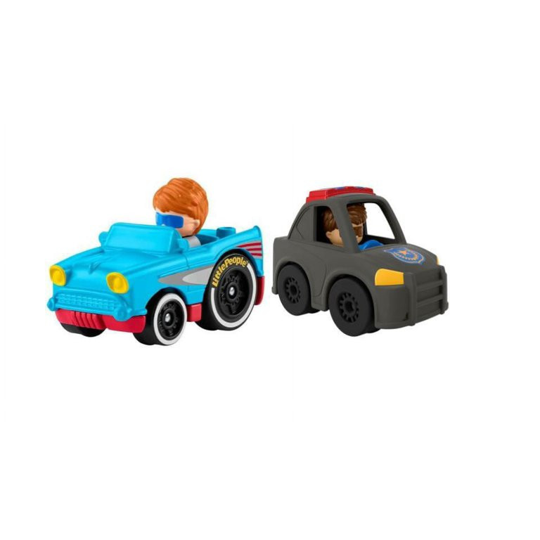 Bundle of 2 |Fisher-Price Little People Wheelies Race Car - (GMJ25 & GTV12) - Walmart.com | Walmart (US)