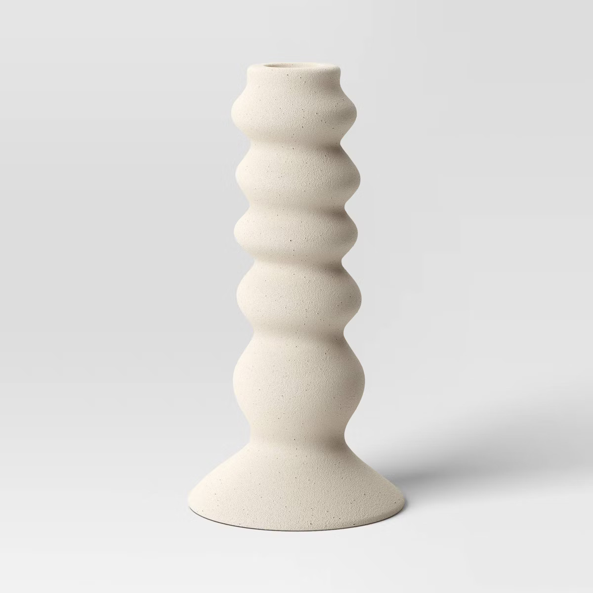 Tall Ceramic Organic Modern Taper Candle Holder - Threshold™ | Target