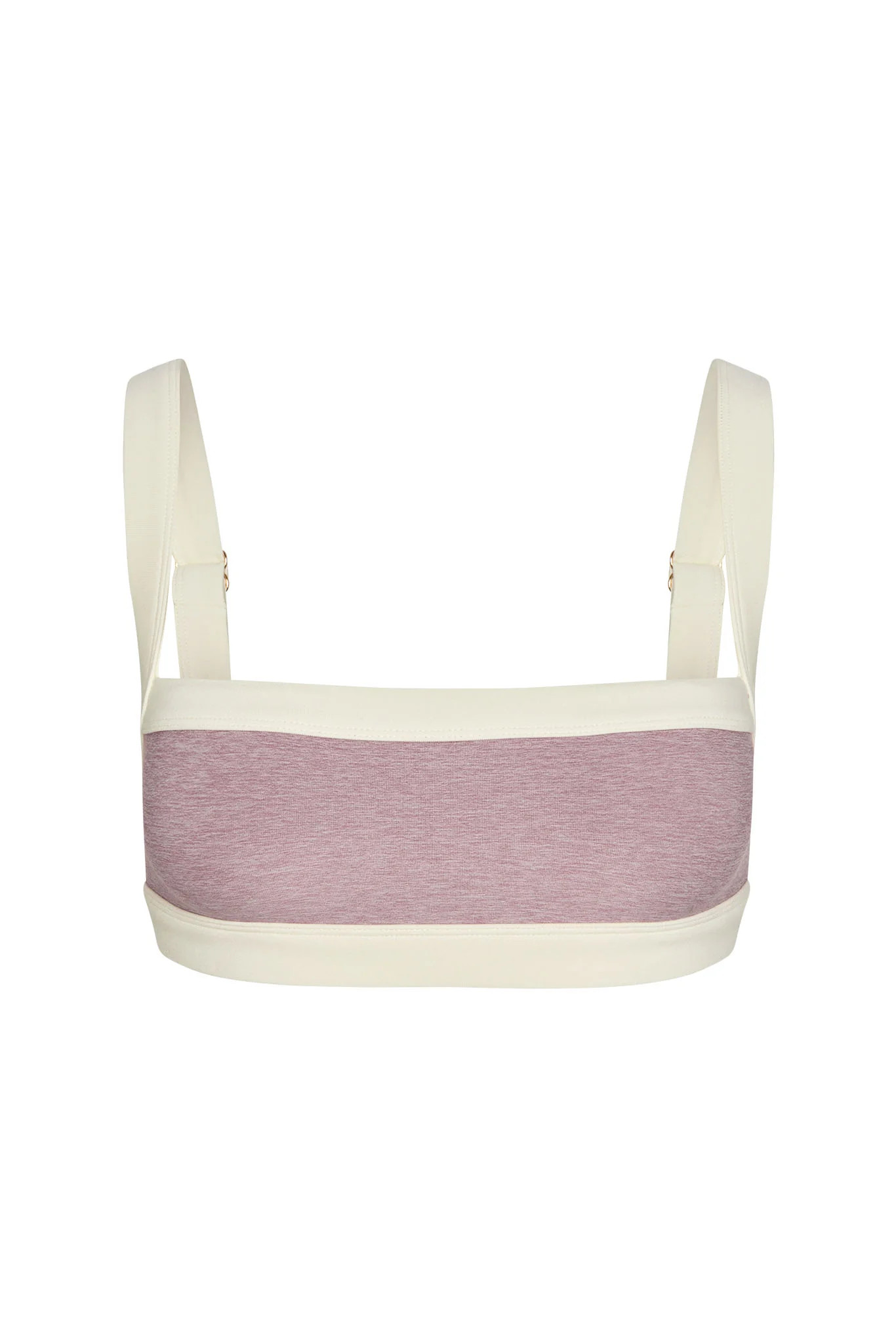 Outpost Bra - Heather Mauve/Ivory | Monday Swimwear