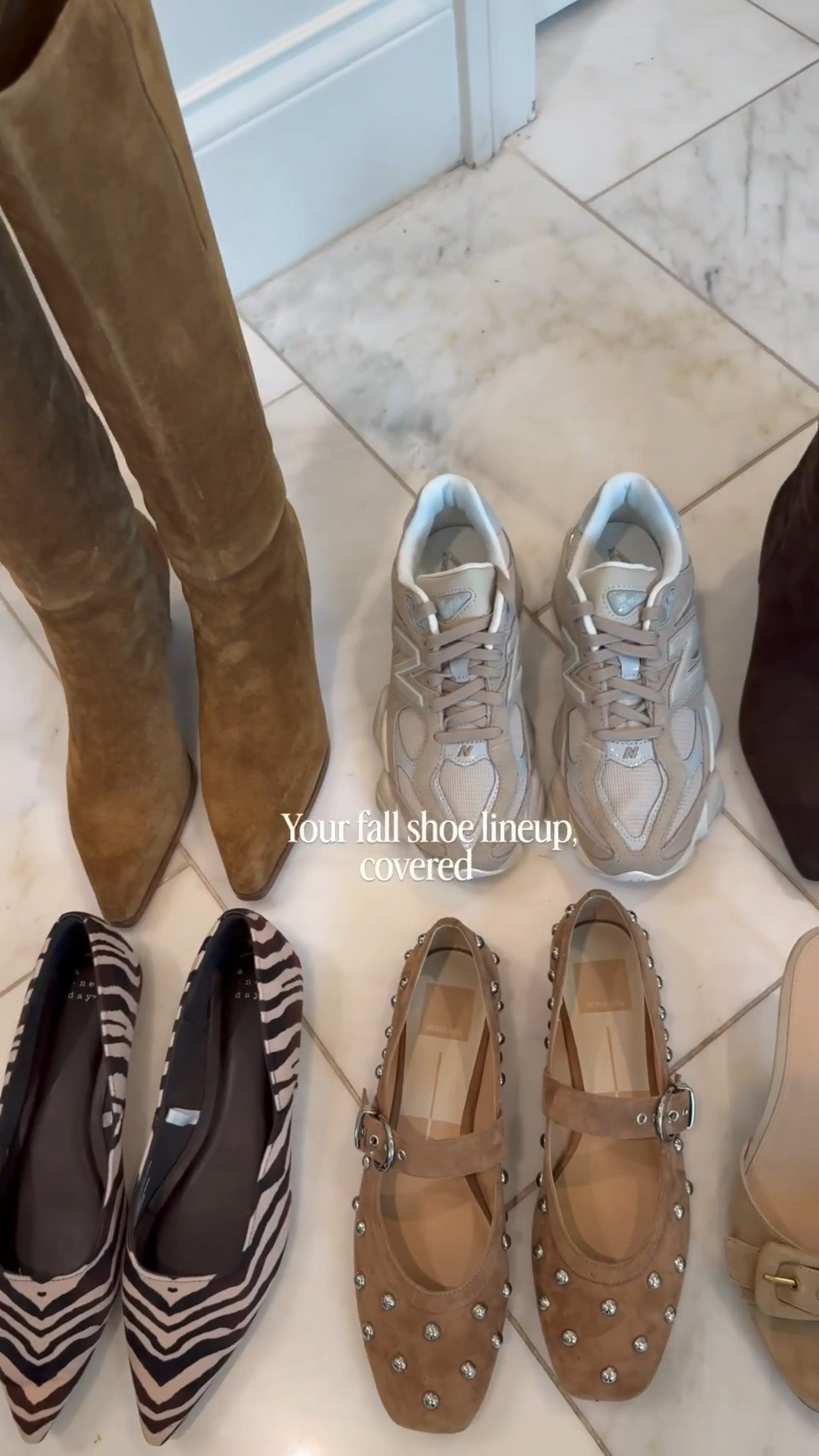 My fall shoe lineup! All the best boots, sneakers, flats and pumps for the season.