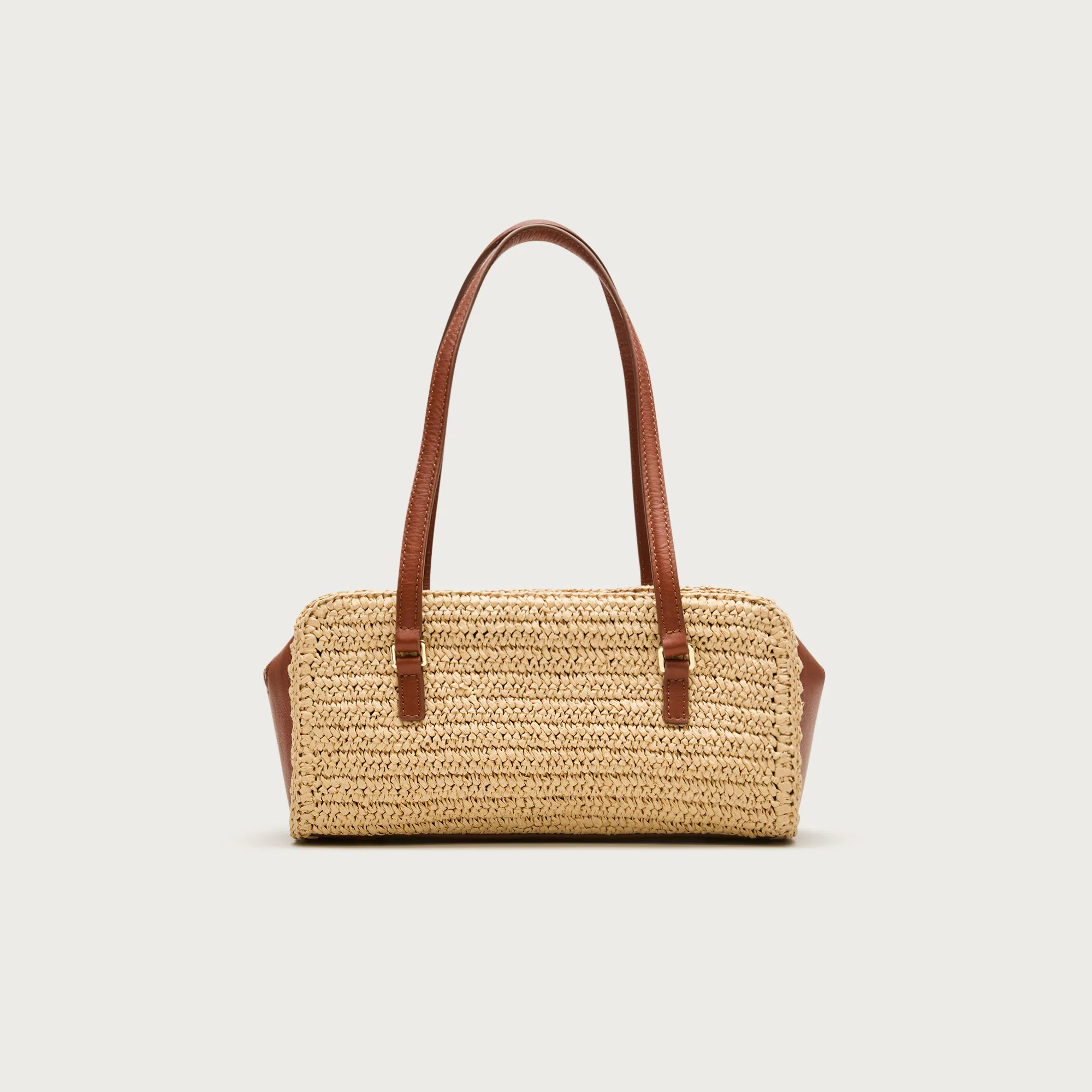 Delphine handknotted shoulder bag in straw | J. Crew US