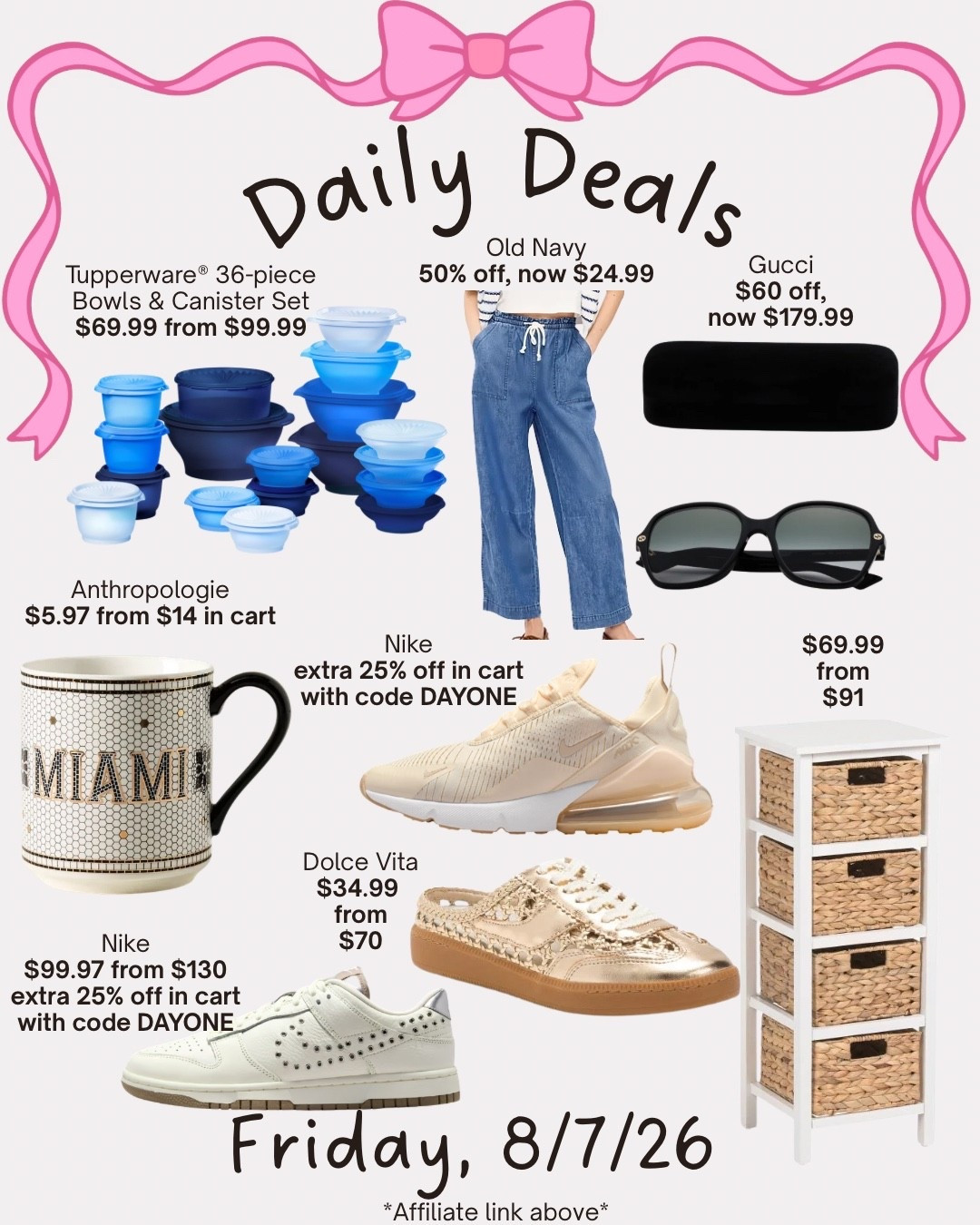 Daily deals

#LTKSeasonal #LTKHome #LTKSaleAlert