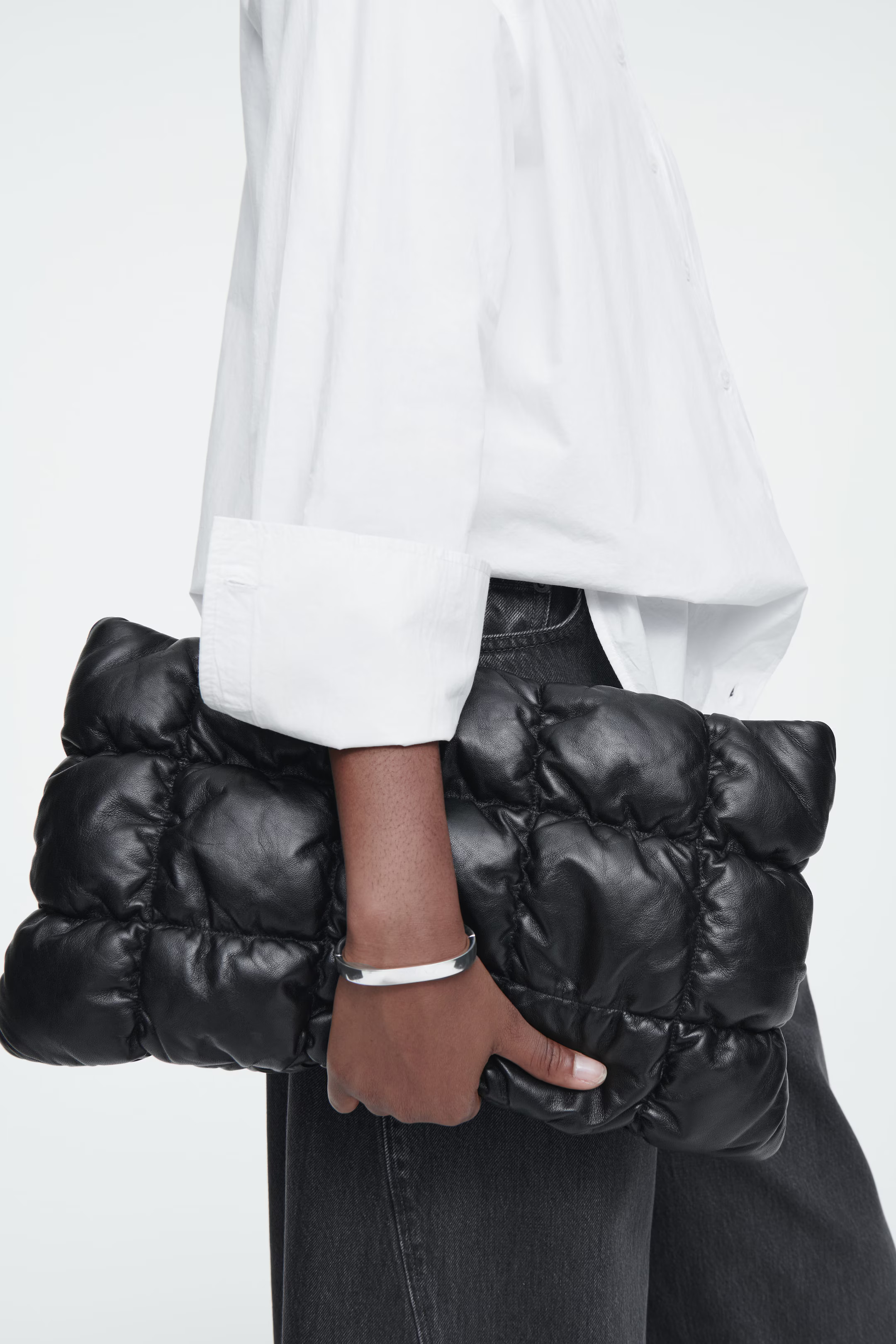 OVERSIZED TAILORED SHIRT - WHITE | COS (AU)