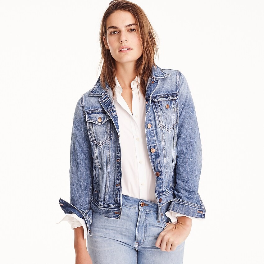 Classic denim jacket | J. Crew US