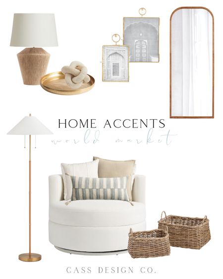 Home accents and decor from World Market!

Home decor / coastal decor / coastal home / living room decor

#LTKhome #LTKFind #LTKstyletip