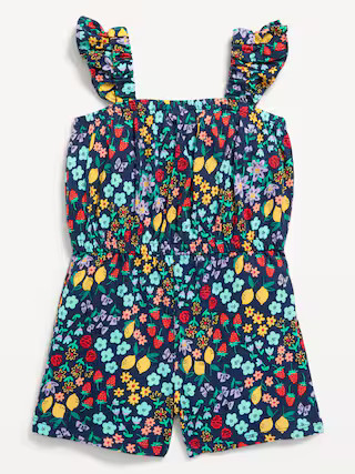 Printed Sleeveless Romper for Toddler Girls | Old Navy (US)