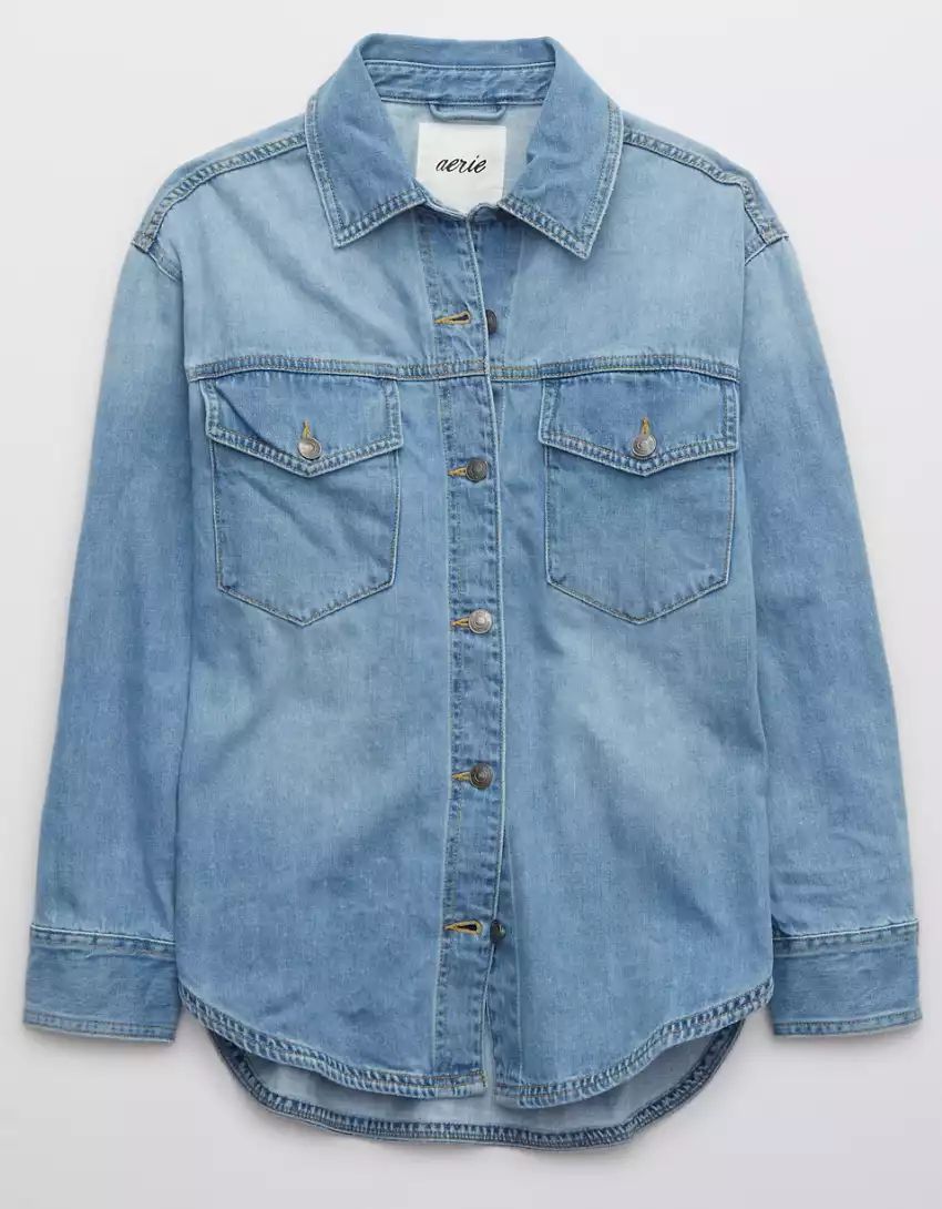 Aerie Denim Shacket | American Eagle Outfitters (US & CA)