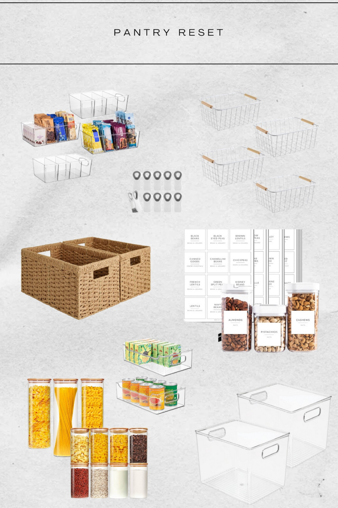 Pantry reset ✨

 @Amazon #founditonamazon #ad #amazonpartner

#LTKHome