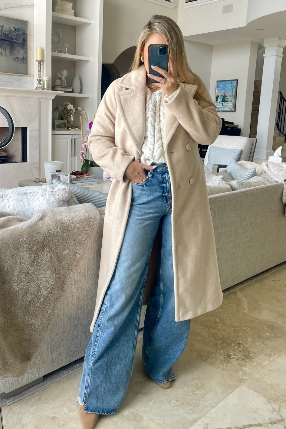 🎉🎉🎉Restocked 🎉🎉🎉 my cream coat!!! Wearing small. Very warm!

#LTKxNSale #LTKOver40 #LTKFindsUnder100