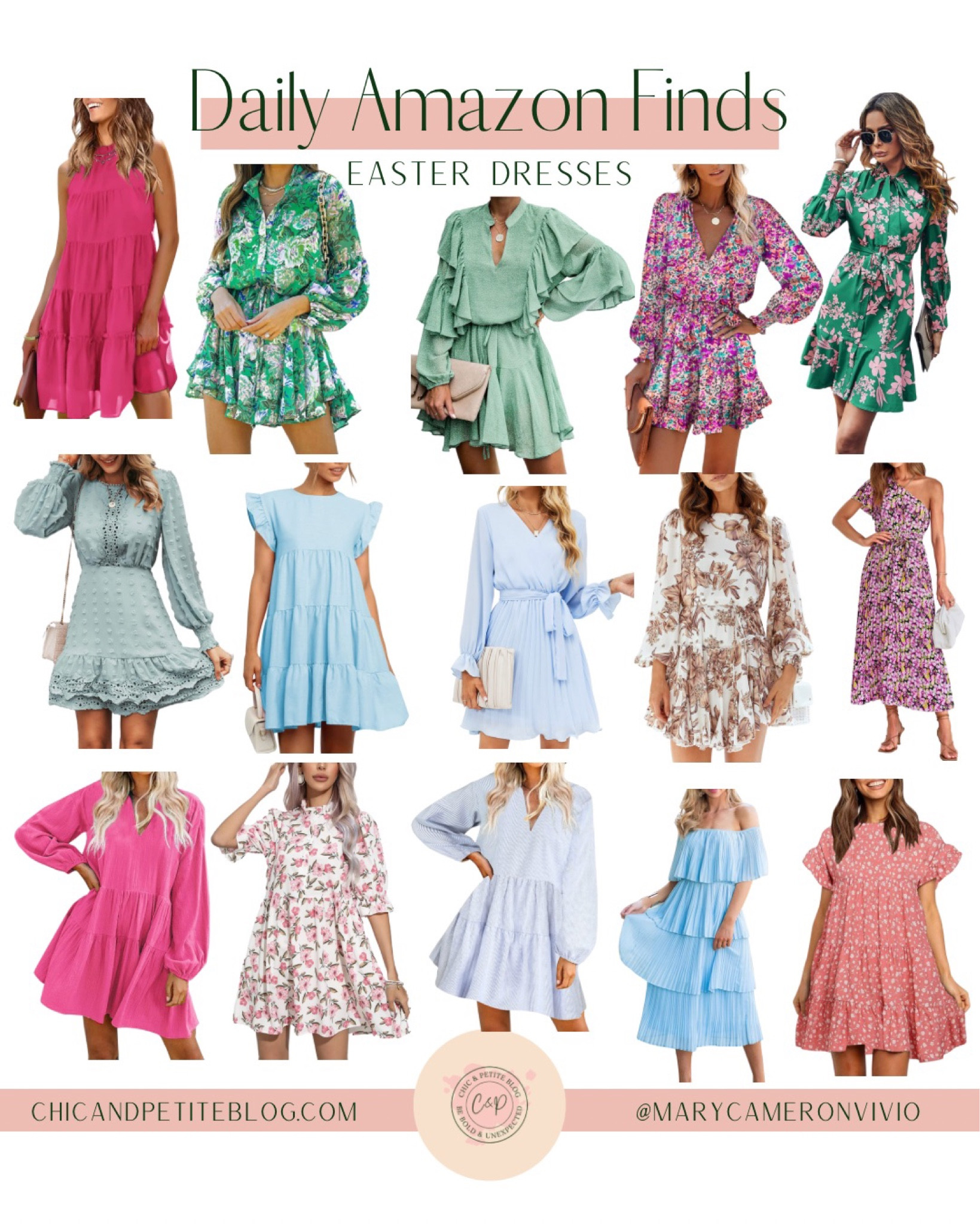 Daily Amazon Finds: Easter Dresses

Women’s style, Easter, Easter dress

#LTKunder100 #LTKSeasonal #LTKFind