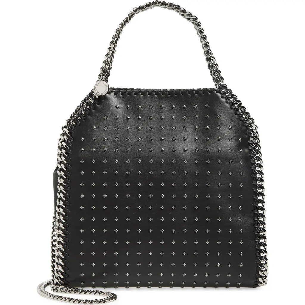 Stella McCartney Mini Rock New York Falabella Shoulder Bag in Black at Nordstrom | Nordstrom