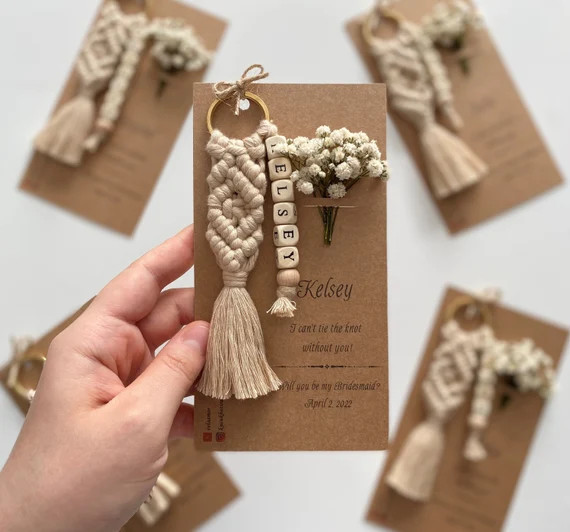 Personalized Wedding Gift for Bridesmaids Bridesmaid Proposal - Etsy | Etsy (US)