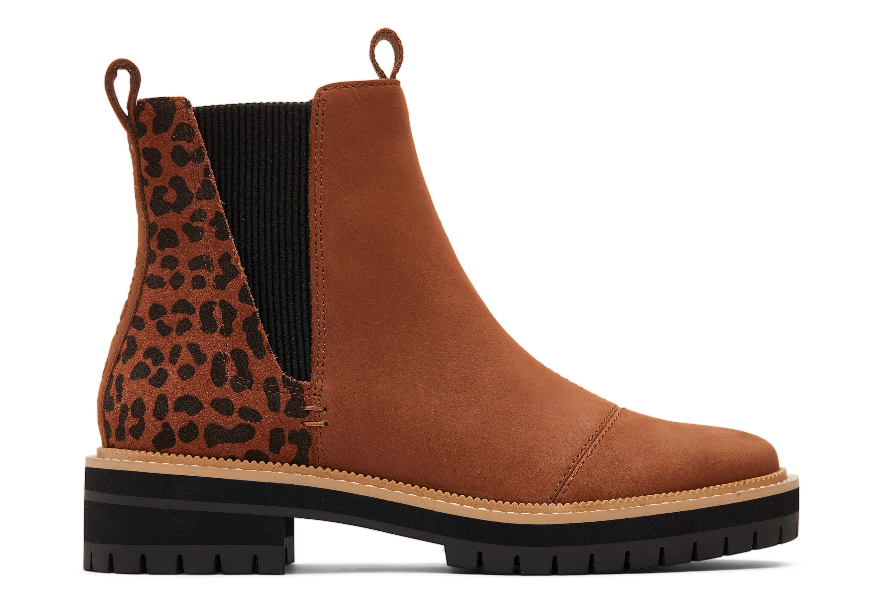 Dakota Boot Brown Water Resistant Leather Ortholite | TOMS | TOMS (US)