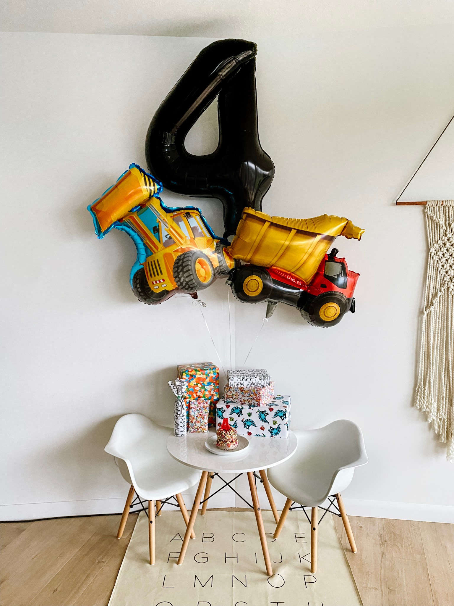 Fourth Birthday / Boy Birthday / Construction Theme

#LTKkids